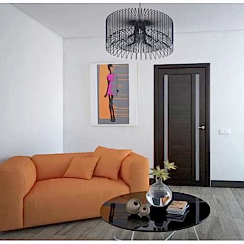 Дверь межкомнатная ГАММА 2, экошпон (ст. матовое)